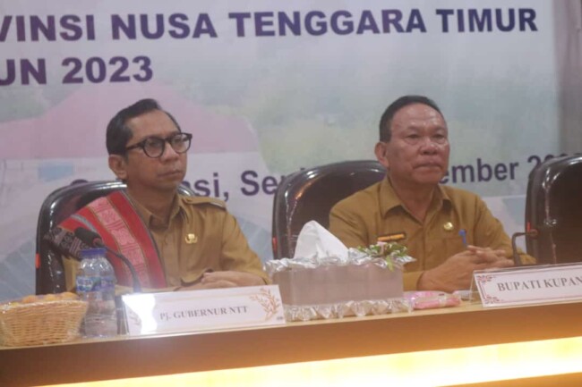 Kabupaten Kupang Jadi Tuan Rumah Rakor Percepatan Penurunan Stunting Provinsi NTT Tahun 2023.