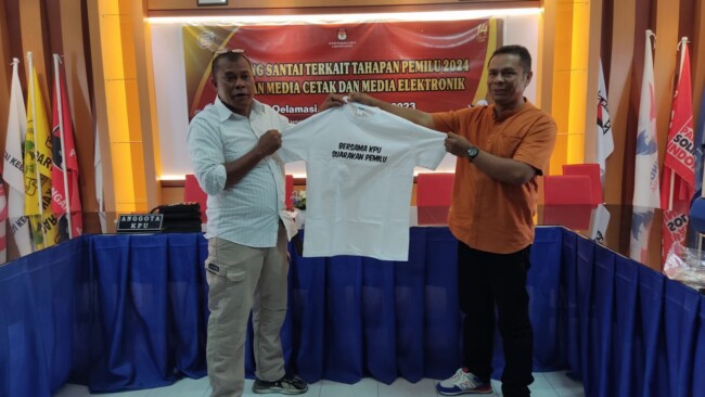 KPU Kabupaten Kupang Gandeng Insan Pers Untuk Sosialisasi Tahapan Pemilu 2024