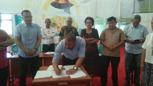 Konflik Internal Jemaat GMIT Agape Kupang Berakhir. Hasilkan 10 Poin Damai, Pihak Jerri Manafe dan Pihak Paul Dima Sepakat Berdamai.