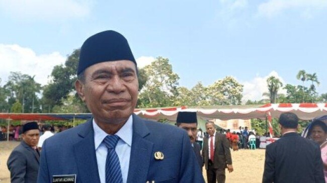 Bupati Ende, Keluarkan Himbauan Penggunaan Masker, Dampak Dari Sebaran Abu Vulkanik Gunung Lewotobi Laki Laki