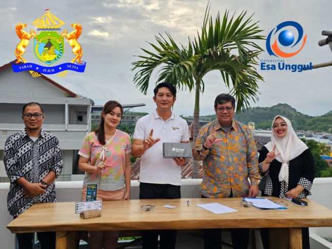 Dorong Perekonomian dan Pariwisata Berdampak Bagi Masyarakat, KADIN Manggarai Barat Kolaborasi Dengan Universitas Esa Unggul