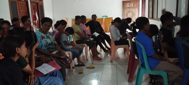 Guna Penuhi Hak Pilih Pemilu 2024, PPS Desa Oebelo dan Tanah Merah Gelar Perekaman KTP Elektronik