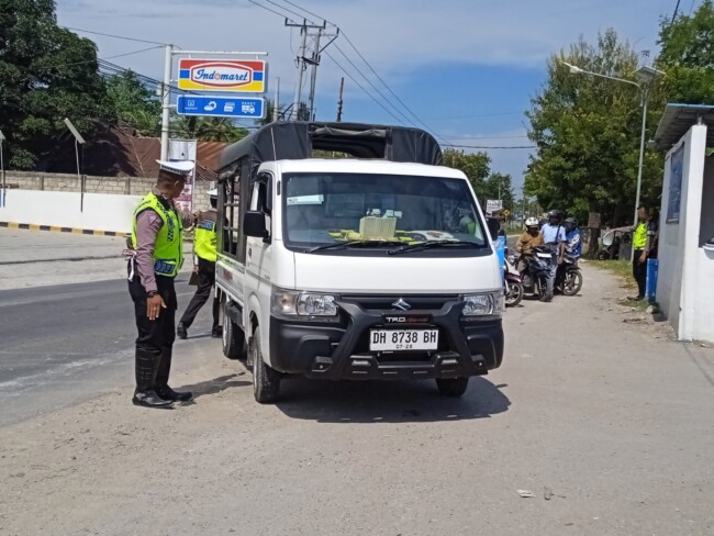 Jelang Ramadhan, Sat Lantas Polres Kupang Gelar Operasi Keselamatan Turangga 2024. Ini Tujuannya