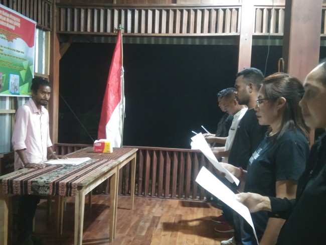 Didaulat Jadi Ketua, George Fanggi Harap Gerakan Rakyat Miskin Jadi Lambang Perlawanan Politisi Busuk