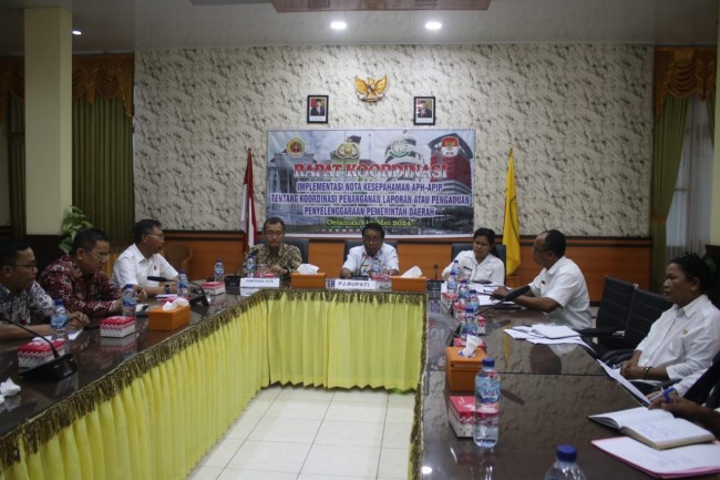 KPK Gelar Rakor APIP-APH Di Kabupaten Kupang. Alexon Lumba: Jadi Motivasi Berantas Korupsi