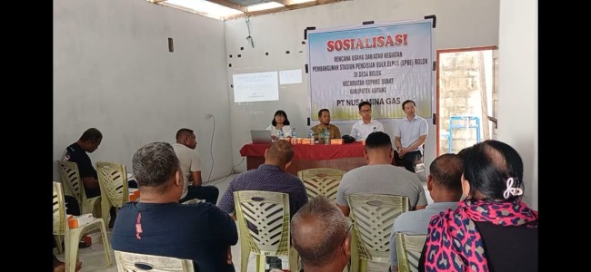 PT. Nusa Mina Gas Akan Bangun SPBE, Di Protes Warga Bolok! Ada Apa? 