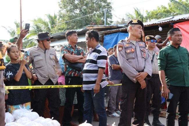 Rekonstruksi Kasus Pembunuhan Di Pasar Oesao Digelar. Tersangka Peragakan 17 Adegan