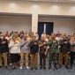 Foto: Kepala Kajari Kabupaten Kupang saat mengikuti kegiatan sosialisasi Peraturan KPU, Rabu(24/07). 