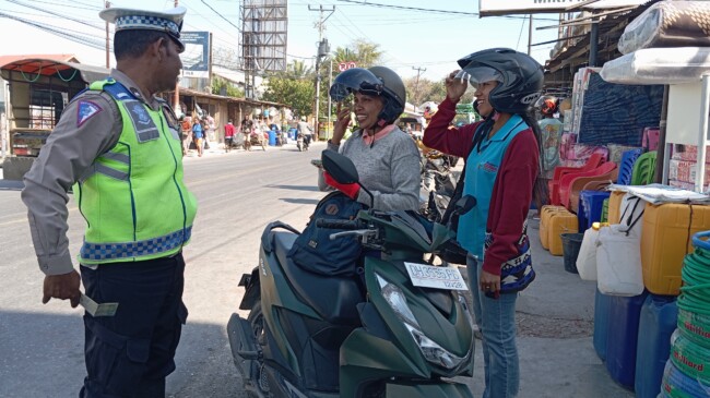 Operasi Patuh Turangga Polres Kupang Digelar Selama 14 Hari. Sasaran Pelanggaran Sebagai Berikut