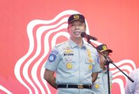 Foto: Direktur Utama Jasa Raharja, Rivan A. Purwantono saat menjadi