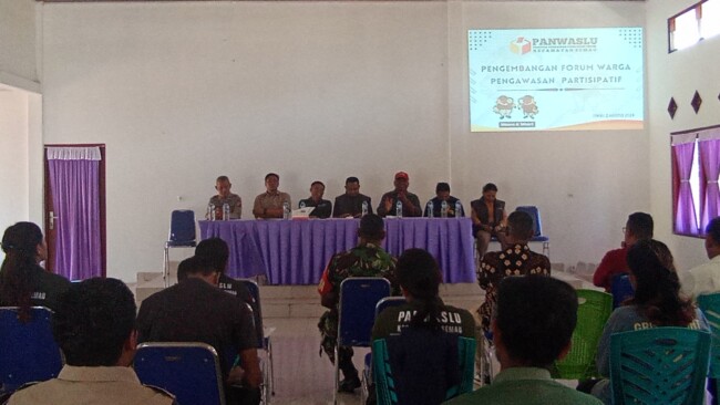 Bawaslu Kabupaten Kupang Ajak Masyarakat Kecamatan Semau Partisipatif Awasi Pilkada 2024