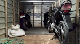 Foto: Barang bukti berupa 3 Unit motor tanpa dokumen yang berhasil disita oleh Satuan Tugas Operasi Pekat Turangga 2024 Polres Kupang. 