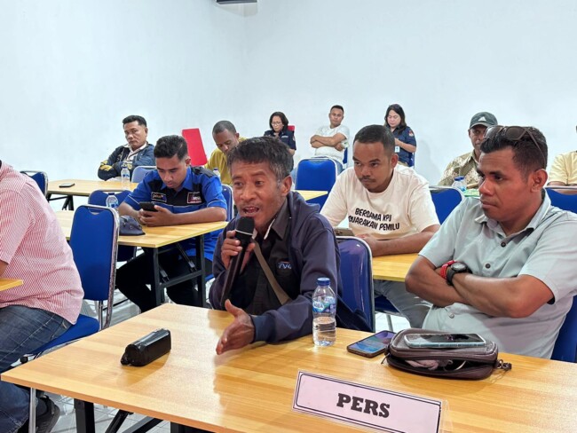 Gelar Konferensi Pers, KPU Kabupaten Kupang Bahas Tahapan Pilkada 2024 Bersama Insan Pers