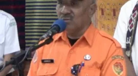 Foto: Kalak BPBD Provinsi NTT, Cornelis Wadu. 