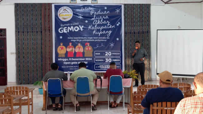 Gelar Seleksi Paduan Suara. Yosef Lede: Beri Ruang Bagi Kaum Muda Salurkan Bakat