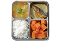 Foto: ilustrasi makan siang bergizi gratis. 