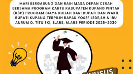 Foto: Brosur pendaftaran Beasiswa K3P. 