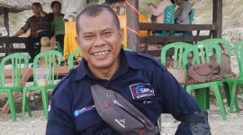 Foto: Ketua DPD SMSI Kabupaten Kupang, Makson Saubaki. 