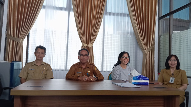 Foto: Konferensi Pers Dinas Kesehatan Kabupaten Kupang. 