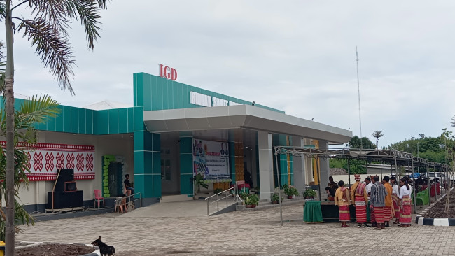 Peresmian RSP Amfoang. Bupati Kupang Terpilih Sebut Melki Laka Lena Seorang Pejuang