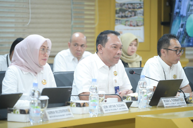 Foto: Suasana RDP PT Jasa Raharja bersama Komite III DPD RI. 