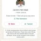 Foto: screenshot layar aksi penipuan menggunakan foto dan nama Bupati Kupang. 