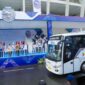 Foto: flag off mudik gratis 2025.