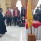Foto: Suasana Pelantikan Direktur Perumda Air Minum oleh Bupati Kupang, Yosef Lede, S.H., Senin (26/05) 