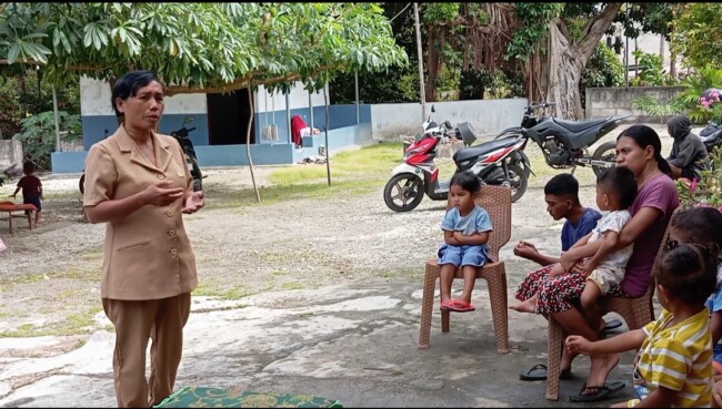 Dari Dapur Ke Piring, Pemdes Oematnunu Distribusi PMT bagi Anak Kurang Gizi