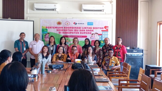 Tekan Angka Kematian Ibu dan Anak Tahun 2025, UNICEF Gandeng IBI NTT Dukung Dinkes Kabupaten Kupang Gelar Koordinasi Lintas Sektor