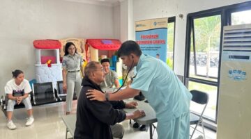 MUKL Sambangi Oebobo, Warga Antusias Ikuti Pemeriksaan Kesehatan Gratis