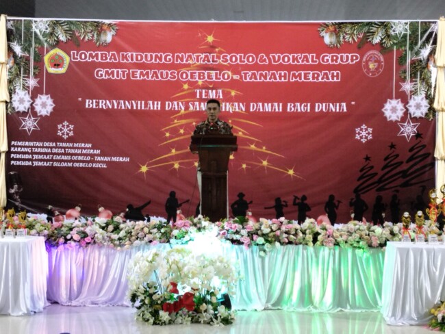 Berlangsung Sukses, Bupati Yosef Lede Puji Kinerja Panitia Lomba Kidung Natal 2025