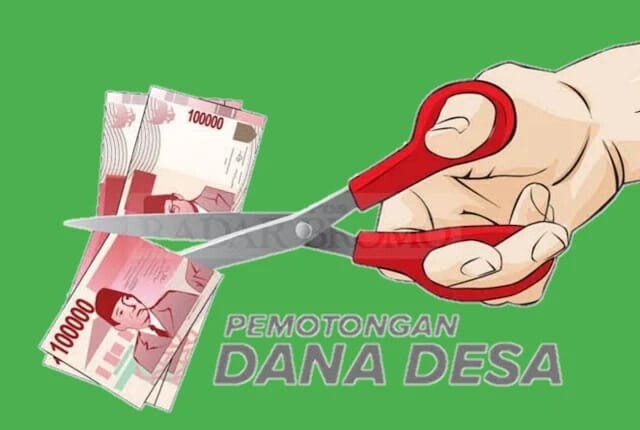 Foto: ilustrasi pemotongan dana desa.