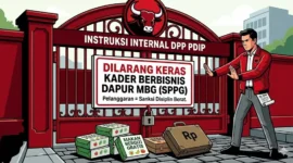 Foto: ilustrasi larangan kelola MBG bagi kader PDIP (dok: google)