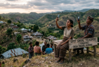 Foto: ilustrasi keterbatasan akses jaringan telekomunikasi.