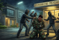 Foto: ilustrasi pengeroyokan.