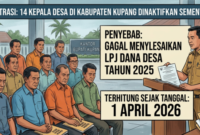 Foto: ilustrasi penonaktifan 14 kepala desa di Kabupaten Kupang 