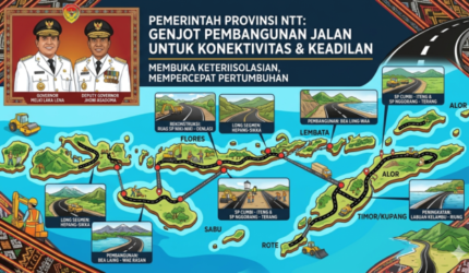 NTT Bersolek: Pembangunan Infrastruktur Jalan Masif di Berbagai Kabupaten Demi Konektivitas dan Keadilan