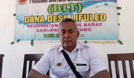 Pemerintah Desa Lifuleo Salurkan BLT Dana Desa Tahap Pertama kepada 39 KPM