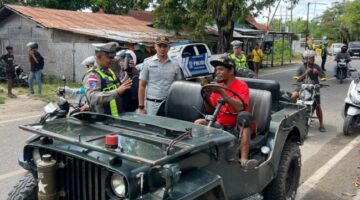 Perkuat Kepatuhan Berkendara dan Perlindungan Dasar, Jasa Raharja Dukung Operasi Gabungan di Waingapu