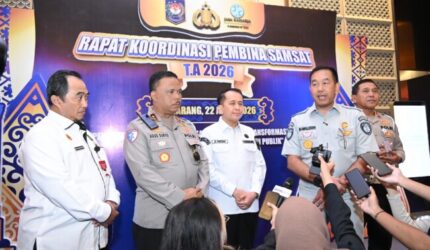 Jasa Raharja Perkuat Transformasi Digital dalam Rakor Pembina Samsat 2026 di Semarang