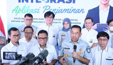 Jasa Raharja dan BPJS Ketenagakerjaan Integrasikan Layanan untuk Percepat Penjaminan Kecelakaan Kerja