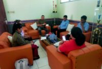 Foto: situasi evaluasi dan klarifikasi pengelola SPPG Sillu usai sidak, Rabu (03/06/2026).