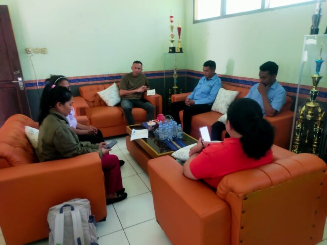 Foto: situasi evaluasi dan klarifikasi pengelola SPPG Sillu usai sidak, Rabu (03/06/2026).