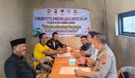 FLLAJ Sumba Barat Perkuat Sinergi Lintas Instansi demi Tingkatkan Keselamatan Lalu Lintas