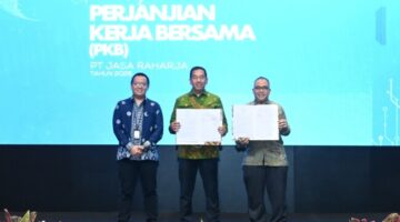 Perkuat Hubungan Industrial, Jasa Raharja dan Serikat Pekerja Tandatangani PKB 2026