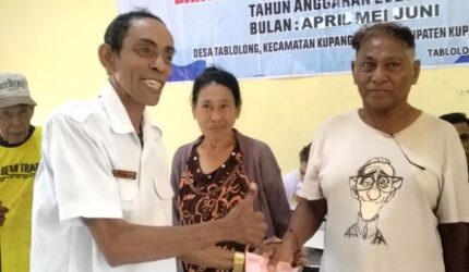 Pemerintah Desa Tablolong Salurkan BLT Dana Desa Periode April-Juni 2026 kepada 29 KPM