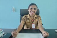 Foto: Kepala Puskesmas Oesao,. drg. Tirza Vita