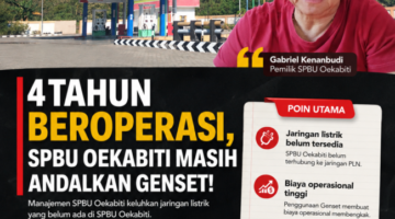 Nasib SPBU Oekabiti: 4 Tahun Andalkan Genset, PLN Tak Kunjung Datang