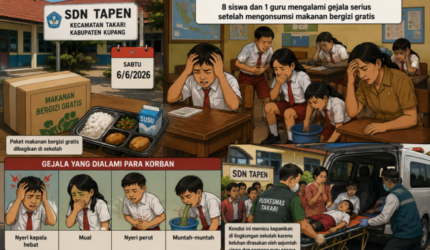 Diduga Keracunan MBG, Delapan Siswa dan Seorang Guru di Takari Jalani Observasi Medis
